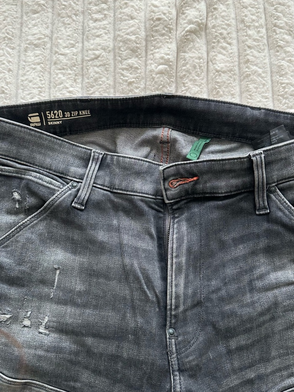 G-Star Slim Distressed Jeans - Picture 3 of 4